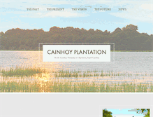 Tablet Screenshot of cainhoycharleston.com